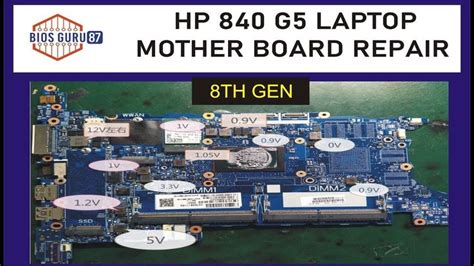 Hp Elite Book 840 G5 Lapotp Motherboard Repair Motherboard Repair Hp Laptop Repair [ 2022