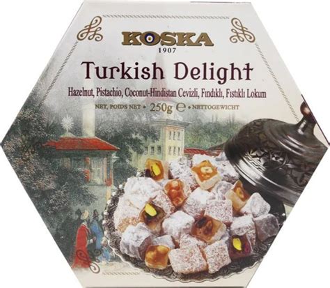Koska Рахат Лукум с Фундуком, Фисташками в Кокосе 250г - купить с ...