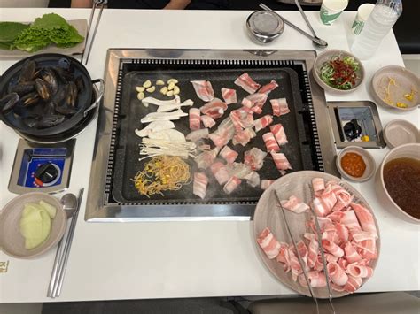 대전 단체회식 고깃집 찾는다면 용전동 삼겹살 맛깔날 진짜대패집 네이버 블로그