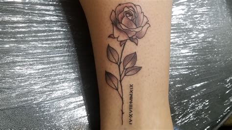 Rose Tattoo Timelapse Youtube