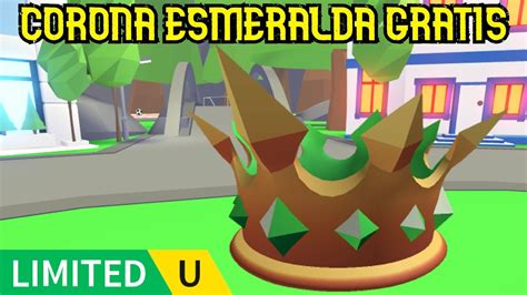 LIMITED GRATIS CONSIGUE CORONA REAL DE ESMERALDA GRATIS EN ROBLOX