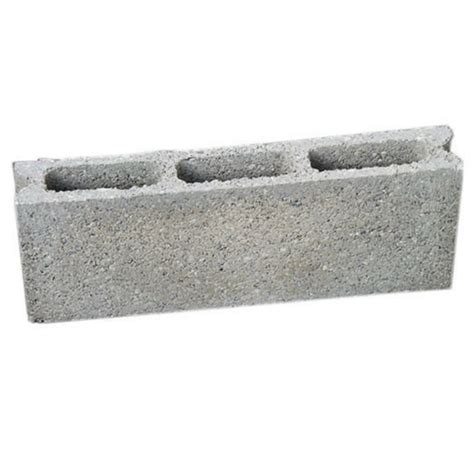 Bloc béton creux à emboîtement B40 250 MM x 100 MM Longueur 500 MM