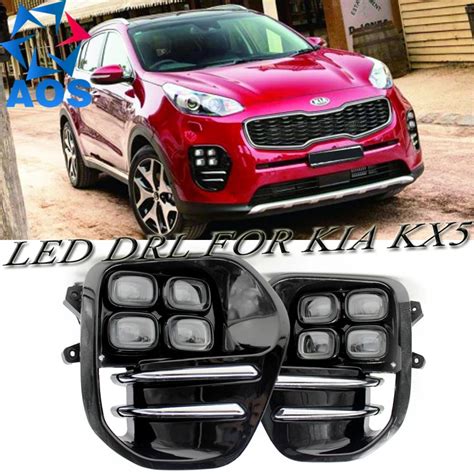 2PCs Set Car Styling DRL Car Daylight Led Drl Daytime Running Lights