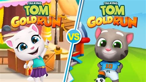 ANGELA VS TOM Talking Tom Gold Run Talking Tom Talking Tom