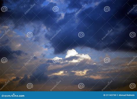 Turbulent Skies stock photo. Image of beautiful, clear - 31143730