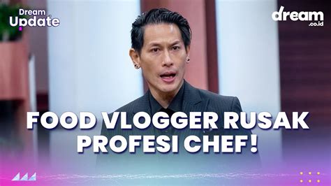 Sentilan Chef Juna Untuk Food Vlogger Viral Merusak Profesi Chef