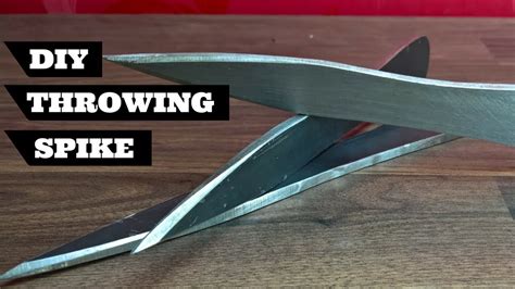 Diy Spike Throwing Knives Diy Throwing Knives Youtube