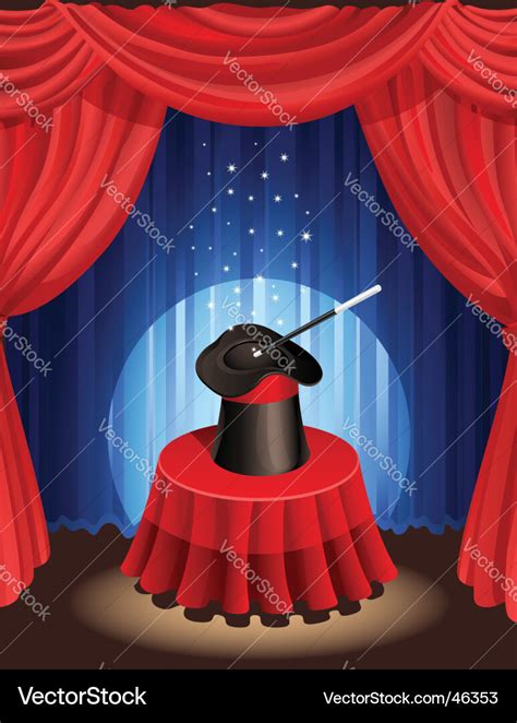 Magic show Royalty Free Vector Image - VectorStock