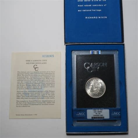 Cc Morgan Silver Dollar Gsa Hoard Ngc Ms Ebay