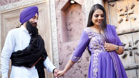 BEST PRE WEDDING SONG GURWINDER SINGH WEDS SIMRANJIT KAUR YouTube