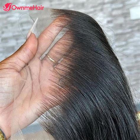 Cabelo Remy Brasileiro Orelha A Orelha Transparente Lace Frontal Apenas