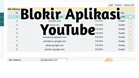 Cara Blokir Aplikasi Youtube Di Wi Fi Indihome Youtube