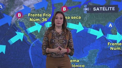 Clima Hoy México 22 de Febrero de 2024 Sistema Anticiclónico Provoca