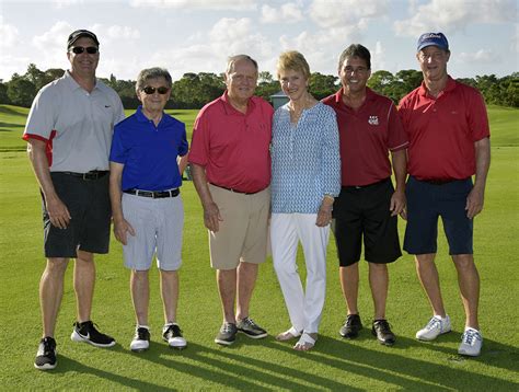 Jack Nicklaus With His Wife