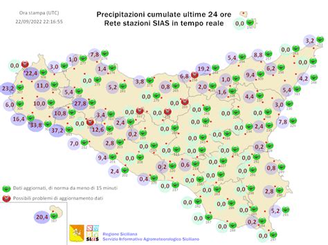 Meteo Sicilia Si Chiude Una Giornata Pienamente Autunnale Domani