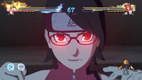 Naruto Storm 4 Road To Boruto Gameplay De Sarada And Sakura Uchiha Youtube