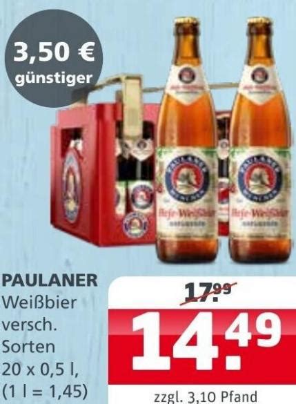 Paulaner Wei Bier Getränke Quelle August 2022