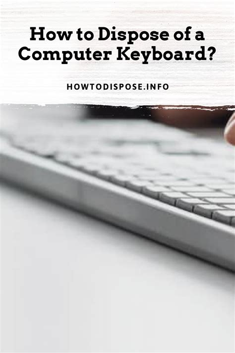 How to Dispose of a Computer Keyboard? - How to Dispose 