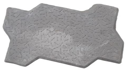 Concrete Grey Zig Zag Paver Block Dimensions 200 X 100 X 60mm Lxwxh