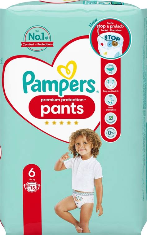 Pampers Broek Premium Protection Maat 6 Extra Groot 15 Kg Enkele