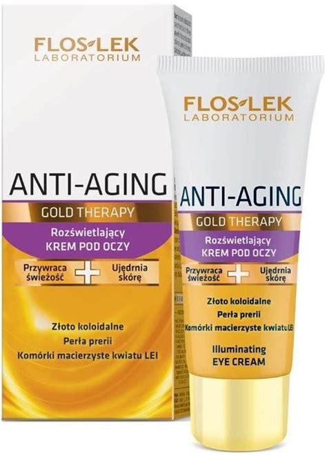 Kosmetyk Pod Oczy Flos Lek Floslek Anti Aging Gold Therapy Krem Pod