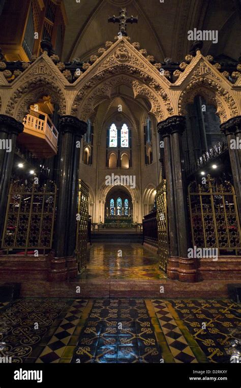 Christ church cathedral dublin interior hi-res stock photography and ...