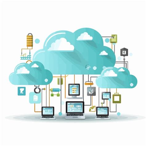 Premium Vector Cloudcomputingconceptvectorillustrated