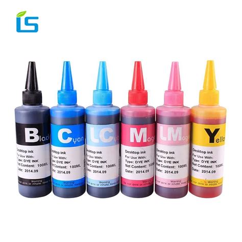 6 Color 100ml Universal Ink Refill Dye Ink Kit For Epson For Canon For