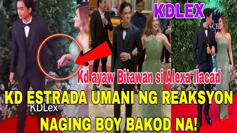 UMANI NG REAKSYON ANG GINAWA NI KD ESTRADA KAY ALEXA ILACAD SA STAR