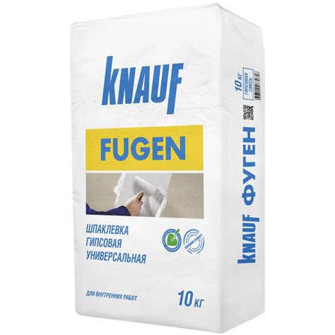 Шпаклёвка гипсовая для заделки швов гипсокартонных листов Knauf Фуген ...