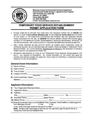 Food Establishment Permit Nyc Fill And Sign Printable Template Online