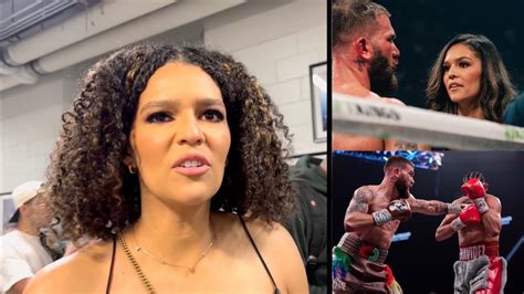 Caleb Plant WIFE Jordan Reacts From The HOSPITAL To David Benavidez Vs