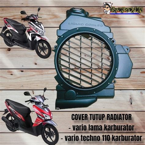 Jual Cover Tutup Radiator Pelindung Radiator Vario Lama Vario Techno