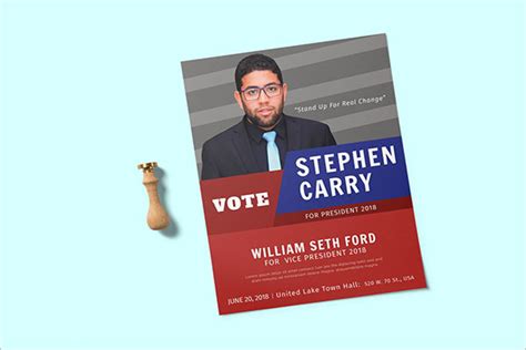 Political Flyer Templates Free Word Psd Sample Designs