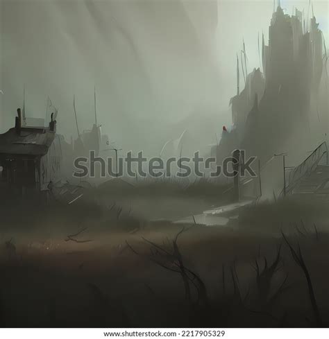 Horror Concept Art Design Idea Stock Illustration 2217905329 | Shutterstock