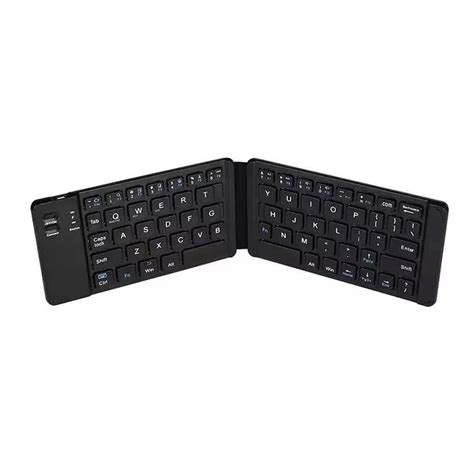 Folding Bluetooth Compatible Keyboard Light And Handy Folding Keyboard