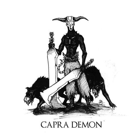 Dark Souls - Capra Demon by Skinrarb | Dark souls tattoo, Dark souls ...