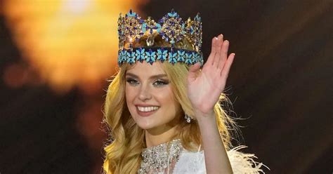 Krystyna Pyszková from the Czech Republic is crowned Miss World 2024