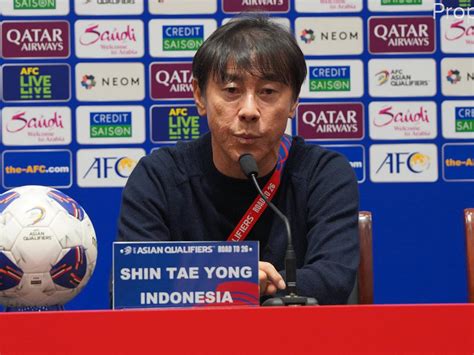 Tatap Timnas Indonesia Vs Arab Saudi Shin Tae Yong Memohon Ke Suporter