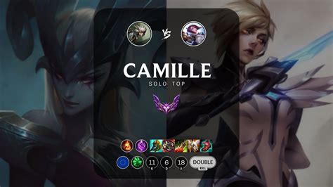 Camille Top Vs Fiora Euw Master Patch Youtube