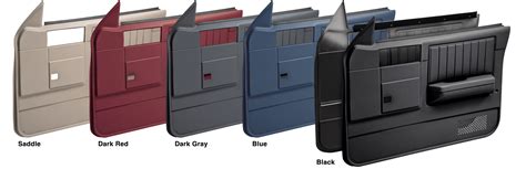 gmc sierra door panels