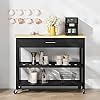 Amazon Shintenchi Kitchen Island Cart With Storage Rolling Kitchen