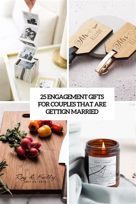 25 Engagement Gifts For Couples That Are Getting Married - Weddingomania