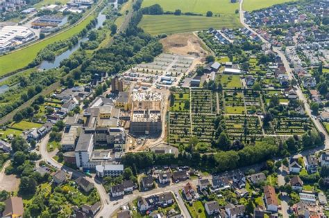 Arnsberg Aus Der Vogelperspektive Baustelle F R Einen Erweiterungs