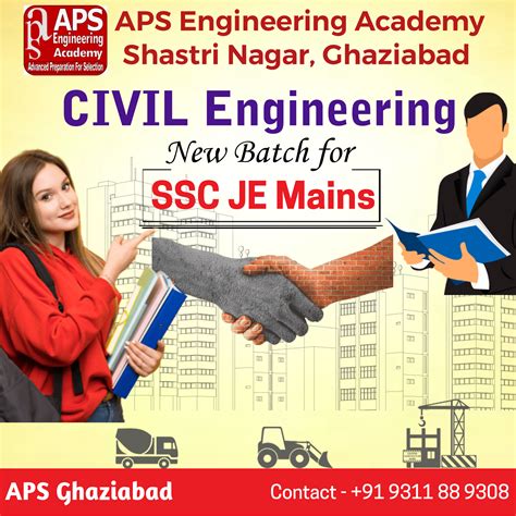 Ssc Je Mains New Batch For Civil Engineering Aps Engineering Academy