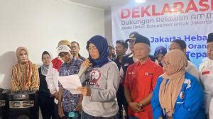 Dukung Anies Maju Pilgub Jakarta 2024 Relawan Surati NasDem PKB PKS