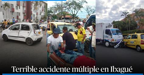 Mas detalles del accidente que dejó 9 heridos en Ibagué furgón cruzó