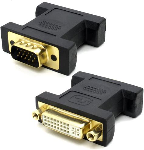 Vmojo Dvi To Vga Adapter Dvi I Female Compatible With Dvi D