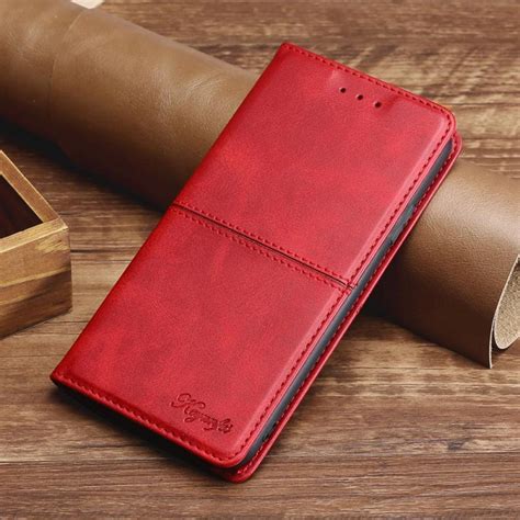Чехол книжка elitcase на Infinix Hot S Инфиникс Хот S Красная купить на OZON по низкой