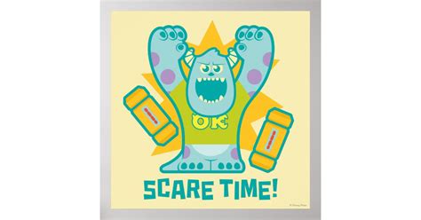 Sulley Scare Time Poster | Zazzle